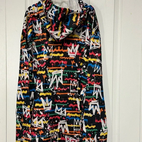 Fresh Prince of Belair  Vintage hoodie Crown Graffiti Mens 3X - Picture 13 of 16